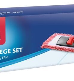 Vileda 3in1 Bodenpflege-Set für Effizientes Reinigen und polieren im Haushalt | Vileda 3in1 Bodenpflege-Set mit Telesko
