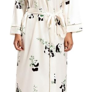 Lavenderi Damen Wf014 Kimono.relaxierendes Meditationsteam mit aromatischem Duft für Frauen im Haus