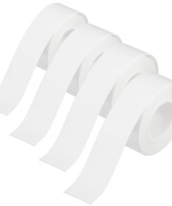 Wasserdichte Thermo Etikettenband für Haushalt und Büro - 4 Rollen 15mm×4m Selbstklebend | Selfklebend Thermo Etiketten