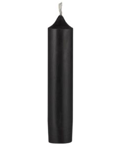Ib Laursen Stabkerze - 11 cm Schale, Schwarz - Elegant für Ihr Zuhause - 1 Stück