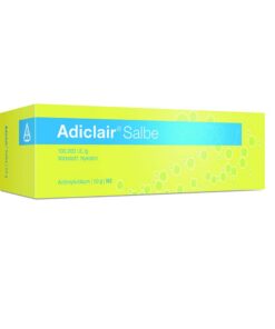 Adiclair Salbe - Stark gegen Hefepilzinfektionen der Haut, ideal für Baby-Windeln, 50g