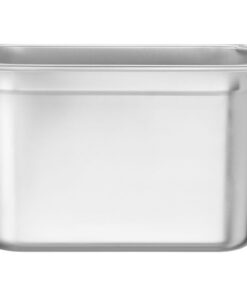 HENDI Gastronormbehälter GN 1/3 7.8L Edelstahl Temperaturbeständig -40°C bis +300°C Stapelbar