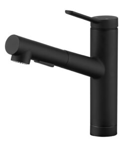 CREA Wasserhahn Küche mit Ausziehbarer Brause und 2 Strahlarten für Küchenbereiche, ideal für Familien, ideal für jeden