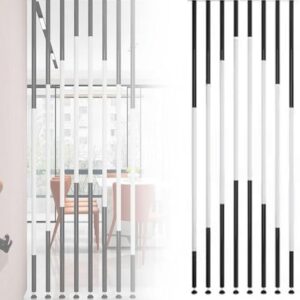 Wandpartitionen Raumteiler 100-240cm, Lamellen Bettalerte Wand, effizienter Sichtschutz für Gefühls Bequemlichkeit in S