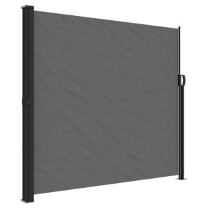 Elegante ausziehbare Seitenmarkise Anthrazit 180x300 cm - Perfekter Sonnenschutz für Terrasse & Garten - UV-beständig &