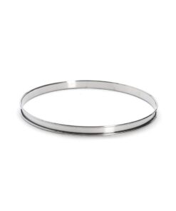 de Buyer Runder Tortenring Aus Edelstahl Für Küchenprofessionellen - Durchmesser 26 cm, Hochwertiger Silberton - Hochpre