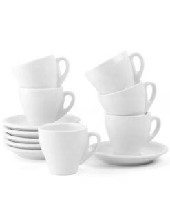 Espressotassen Italienische Form Set 12-tlg. – Perfekt für Espresso-Liebhaber