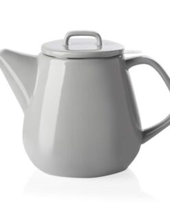 SWEEJAR große Keramik-Teekanne mit Edelstahl-Teesieb für Teeliebhaber, 1,2 l, perfekt als Geschenk für Familie und Freun