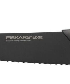 Fiskars Brotmesser - Modernes Design für qualitativwertigen Schnitt | Fiskars Brotmesser - Edelstahl und Kunststoff-Kom