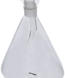 Ibili Edelstahlbeh-stecktes Speiseölflasche 500ml transparent/silber