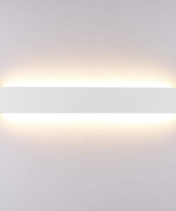 Klighten 20W 60CM LED Wandlampe 3000K Warmweiß für Bad und Wohnzimmer Weiß