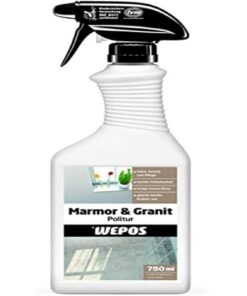 Wepos Marmor Politur 750 ml | Hoher Schutz und Pflege | bringt neuen Glanz