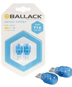 BALLACK Lampe W16W Xenon Weiß 12V 16W für Autofahrer auf der Autobahn