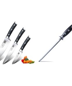 Küchenmesserset Shan Zü 3 Tlg. Profi Edelstahlmessere für Küchenprofi | Messerset Shan Zü 3 Tlg. 20CM Edelstahlmessere