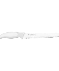 GRÄWE Antibakteriellégrißtes Brotmesser 20 cm, Serie Cleancitchen - Profi-Qualität für Küchen différence
