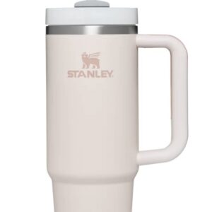 STANLEY The Quencher H|0 Flowstate Tumbler 30 OZ Rose Quartz - BPA-Freies Wasserbecher für Outdoor Aktivitäten und Sport
