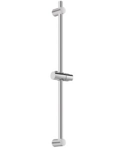 Auralum Duschstange 70cm, Höhenverstellbar & 360° Drehbar - Ideal fürBadraumbesitzer - Chrom Recycled Claim Standard Ble