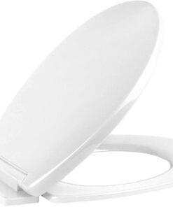 RAM ONLINE W WC-Sitz mit Absenkautomatik, ideal für Familien, passend für alle WC-Becken im Bad, hygienischer Betrieb du