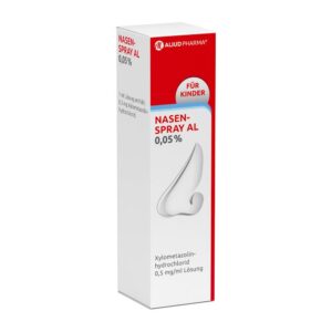 Nasenspray AL 0,05% - Für Erwachsene - Salzige Lösung zur Linderung von Nasenstoppeln - 10 Packungen x 10ml