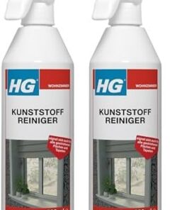 HG Kunststoff Reiniger, leistungsfähiger Reiniger für Kunststoffe und Kunststoff-Fenster zur schnellen, effektiven Reini