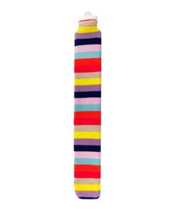 Warmflasche mit Baumwoll-Strickbezug für Erwachsene zur Nachtruhe und Sport