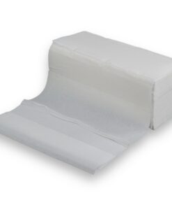 4000 Blatt Premium White Falthandtücher Hochweiß 2-Lagig 25 x 23 cm TrendigComfort
