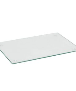 Harbour Housewares Glashackungsbrett Klar 50x40cm - Praktisch für Küche & Bar