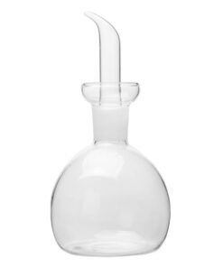 Alipis Auslaufsichere Glasölflasche 200 ML Ölspender Mit Dosierausgießer Für Olivenöl Essig Sojasauce Transparenter Küch