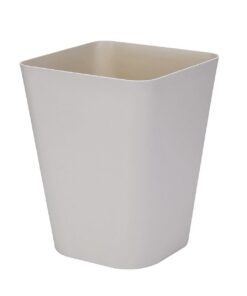 Papierkorb 6102 12L Kunststoff Mülleimer für Küche Büro Kinderzimmer Beige Höhe 29 cm