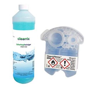 Scherkopfreiniger Braun Clean & Renew CCR + Reinigung + Haushalteinträge + Reinigung zu Hause + Starkes Reinigungssofort