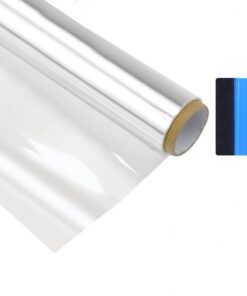 Klebefolie Transparent Selbstklebende Möbelfolie 40 * 300cm für Küchen und Büros Spritzschutz Wandschutzfolie