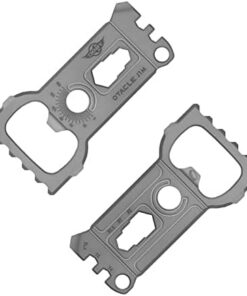 OKNIFE Otacle J1M Titan Pry Bar EDC Titanium Brechstange mit Flaschenöffner Sechskant-Schlüssel Grau