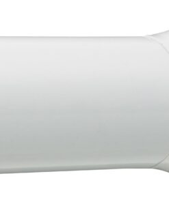 Amazon Basics Verstellbare Duschvorhang-Spannstange 91-137 cm Weiß ohne Bohren