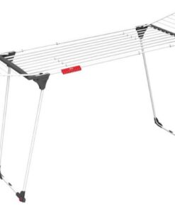 Vileda Infinity Flex Wäscheständer - Geräumig - Familienfreundlich - Innenraum separating - Anti-Bakterien - 180 cm - H