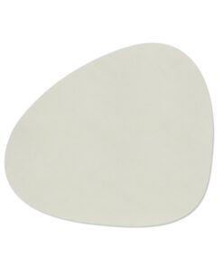 Lind DNA Nupo Table Set Curve L für Familie im Hausgebrauch moderne Design-Funktionen Set von 4 Pezesteilen in Linen-Ho