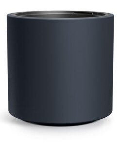 Tymar Blumentopf mit Anthrazit Finish, Kunststoff Blumenkübel, ideal für Großzüchter (Anthrazit DBHER, ø 47 cm) | Tymar