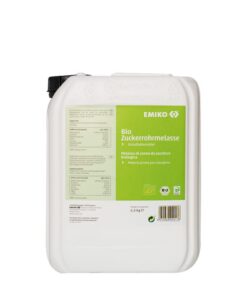 Emiko Bio Zuckerrohrmelasse reich an Mineralien und Kohlenhydraten für Fitness-Lovers im Training - Ideal für Energiesta