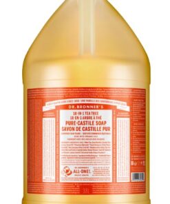 Dr. Bronners 18-in-1 Teebaum Organische Flüssigseife | Multifunktional als Duschgel Shampoo Handseife | |800 ml Bio-Oliv
