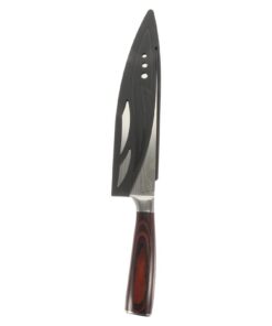 ULTECHNOVO Scharfer Japanischer Kochschneider für Gemüse und Fleisch | ULTECHNOVO Rostfreier Mehrzweckschneider mit Hol