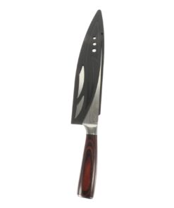 PRETYZOOM Japanisches Küchenmesser für Küchen und Restaurant - Dauerdichter Holzgriff, leicht reinzubehören | PRETYZOOM