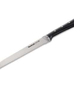 Tefal Ice Force Korrosionsschutz Langlebiges Brotschneidemesser 20 cm Schwarz K23204 Tefal Ice Force Handschutz Korros