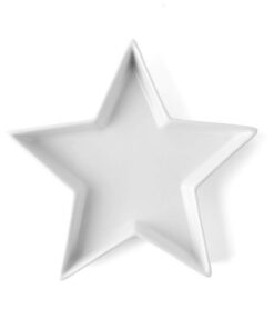 Holst Porzellan Sternschale CC 220 20 cm weiß – Elegante Sternform für Tischdeko