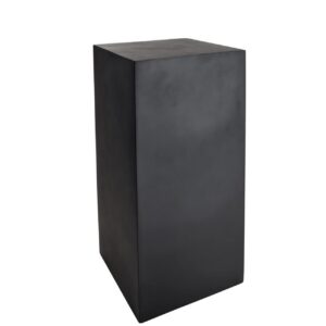 VIVANNO Anthrazit Podest Deko-Säule für Blumenständer | VIVANNO Fiberglas Podest Stele für Innenausbearbeitung | VIVANN