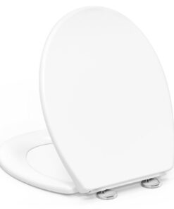 Toilettendeckel O-Form mit Absenkautomatik, YEAUPE PRO für Präzision und Hygiene, Quick-Release Funktion zur einfachen R