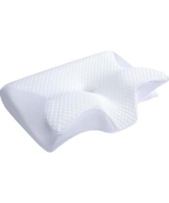 Schlafparadies Orthopädisches Kissen aus Memory Foam für Seitenschläfer - Ergonomisches Nackenstützkissen mit abnehmbare