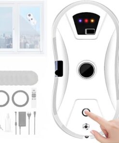 Automatischer Fensterreinigungsroboter mit Wasserstrahl für große Außenfenster | Elektrischer Fensterputzroboter mit 56