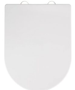 WENKO WC-Sitz Calla - Absenkautomatik für den Toilettensitz, ideal für Rohrwerks- und Rempelphobiker, weiß | WENKO WC-S