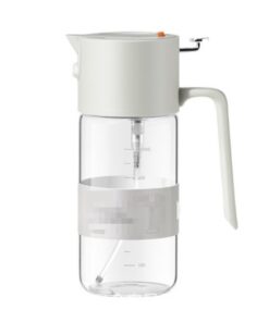 Ölsprüher 2 In 1 Glas Olivenöl Sprayer Und Ölspender (White) für Air Fryer und Grill