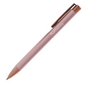 Herz & Heim® Personalisierter Kugelschreiber Gravur Rosé