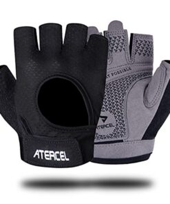 ATERCEL Fitness Handschuhe für Radfahren - Atmungsaktive Fahrradhandschuhe für Herren und Damen - Training und Sportopti